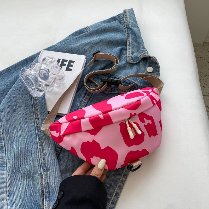 Sac banane femme léopard