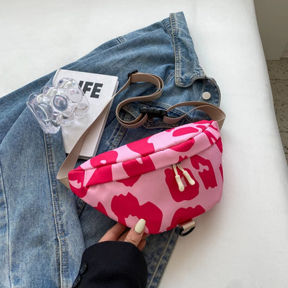 Sac banane femme léopard