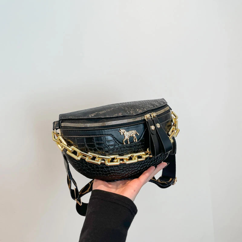 Sac banane croco