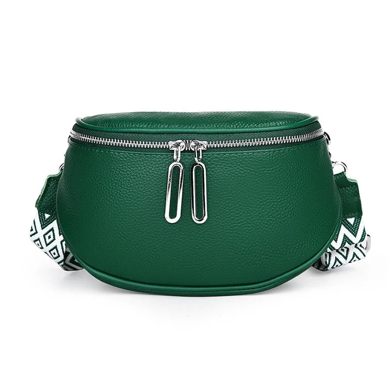 Sac banane femme cuir
