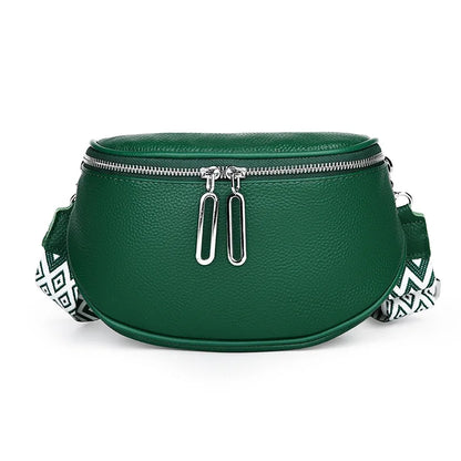 Sac banane femme cuir