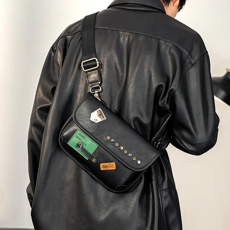 Sac bandoulière banane homme