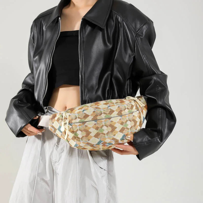 Sac banane ethnique femme