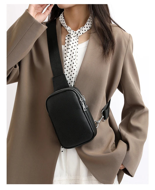 Petit sac banane cuir