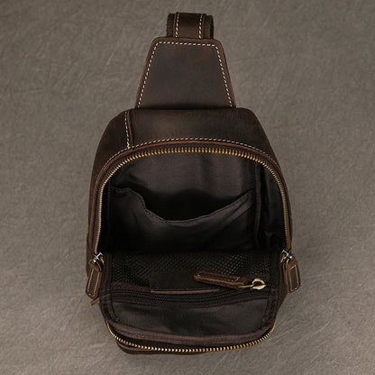 Sac banane cuir pour homme