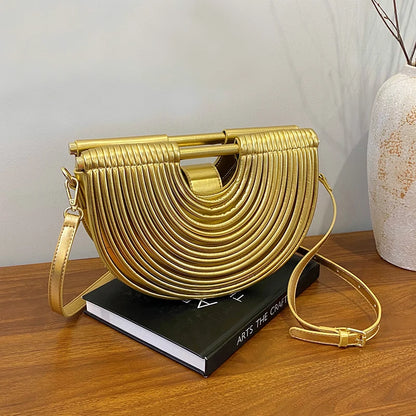 Sac demi-lune luxe