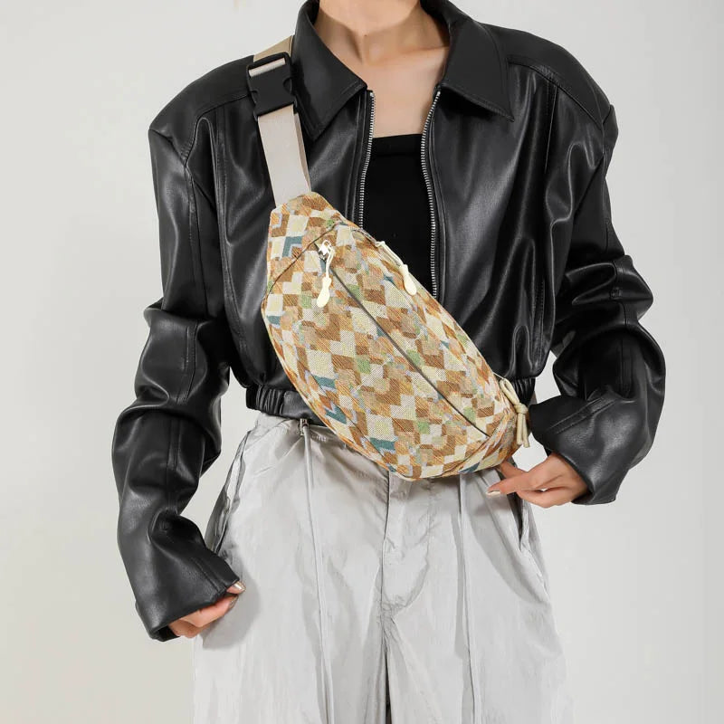 Sac banane ethnique femme