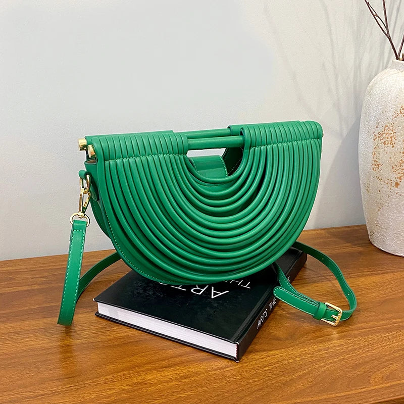 Sac demi-lune luxe