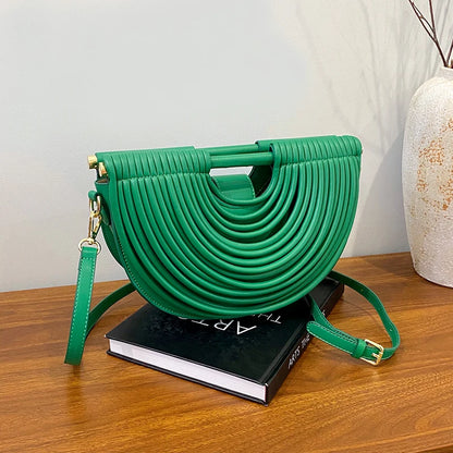Sac demi-lune luxe