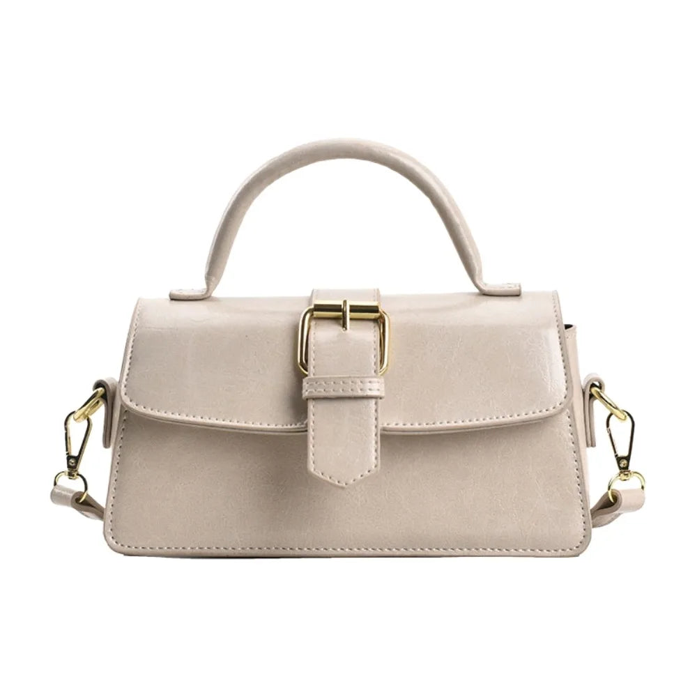 Sac à main coréen en cuir PU pour femmes, sac à bandoulière carré coréen sous les bras, grande capacité, polyvalent