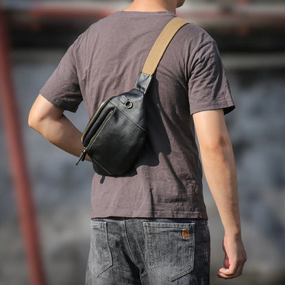 Sac banane vintage homme