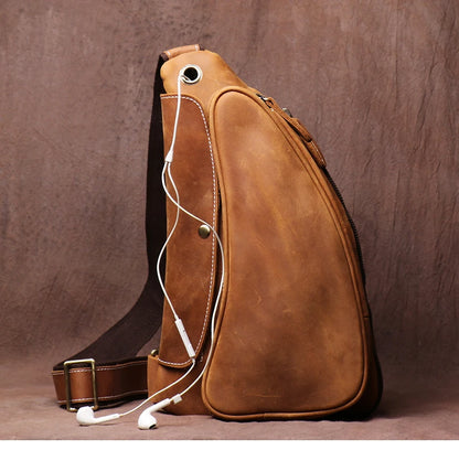 sac banane bandouliere cuir