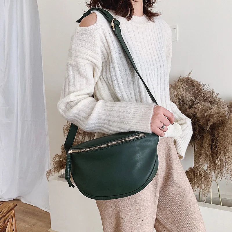Grand sac banane femme