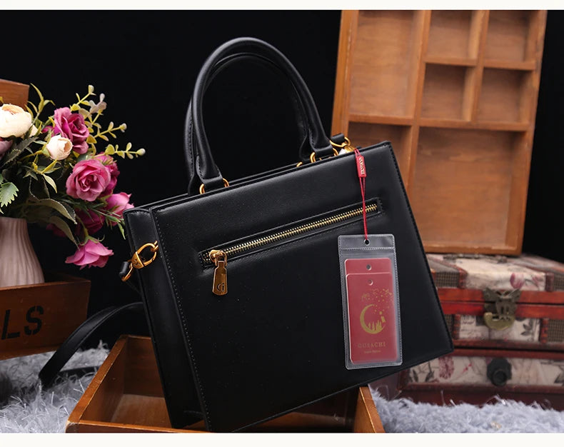 Sac de créateur vintage et de luxe avec broderie délicate impression de chat sac fourre-tout populaire et à la mode pour femmes de grande capacité