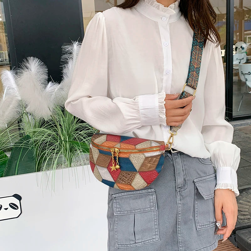 Sac banane patchwork