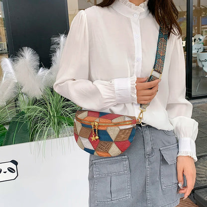 Sac banane patchwork