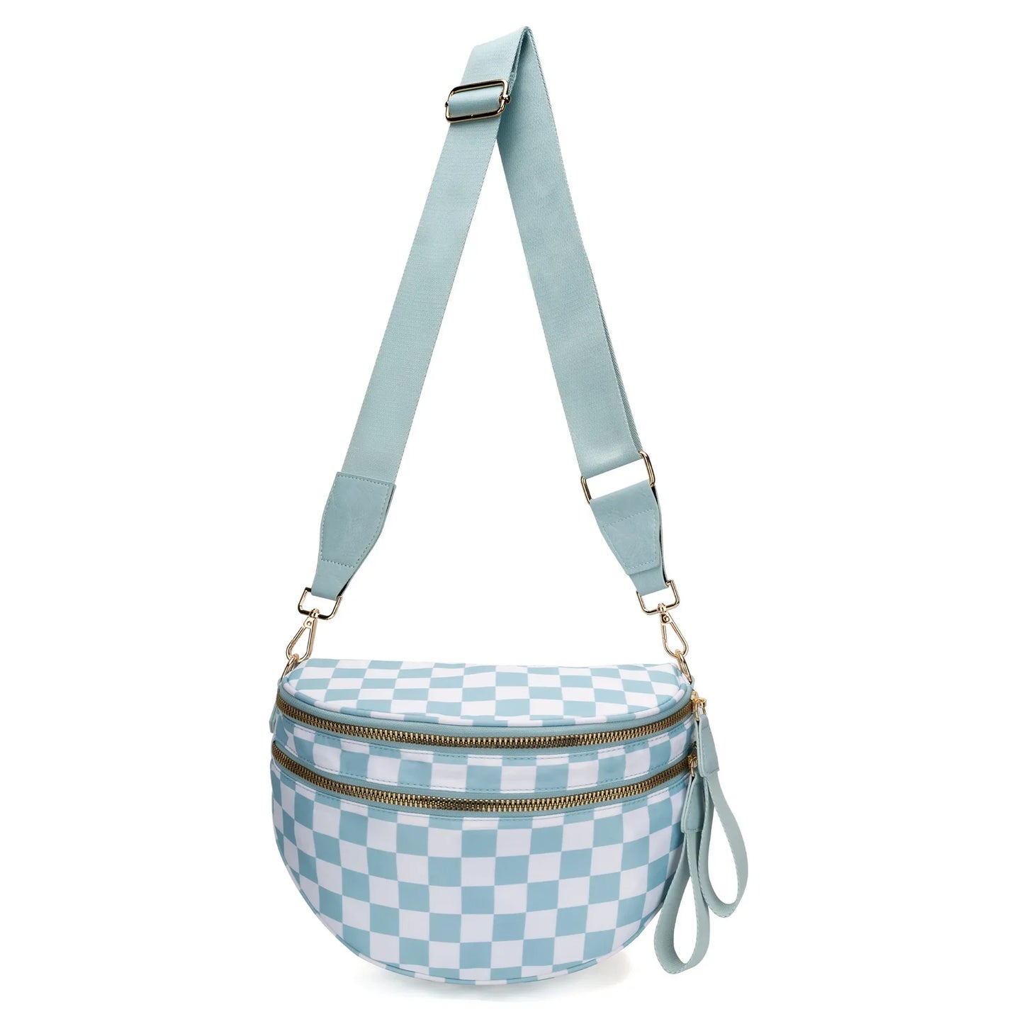 Sac banane carreaux