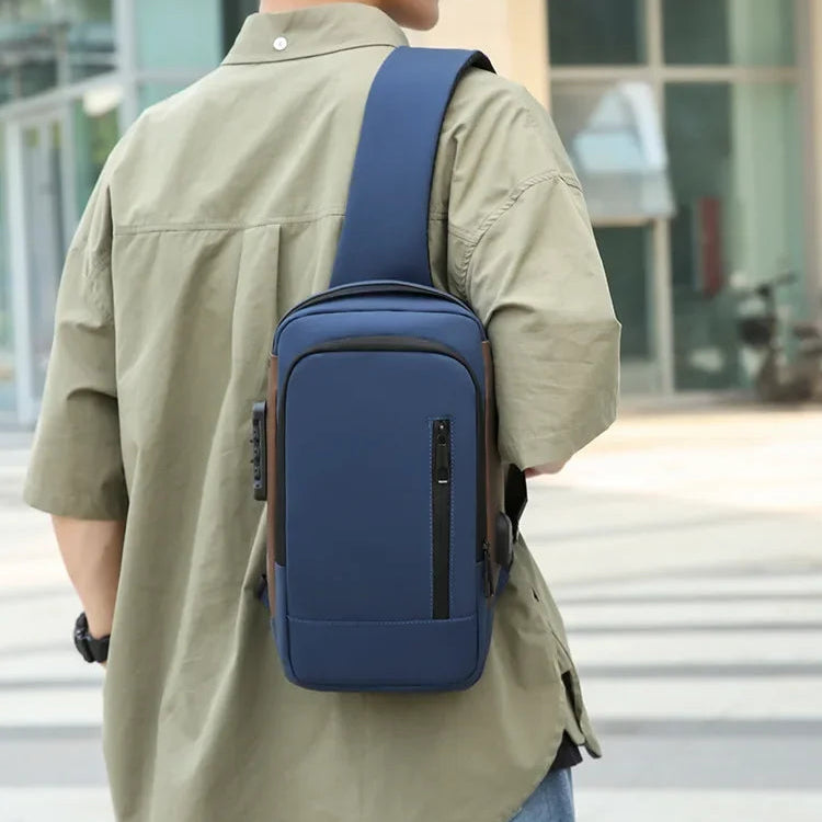 Sac banane antivol homme