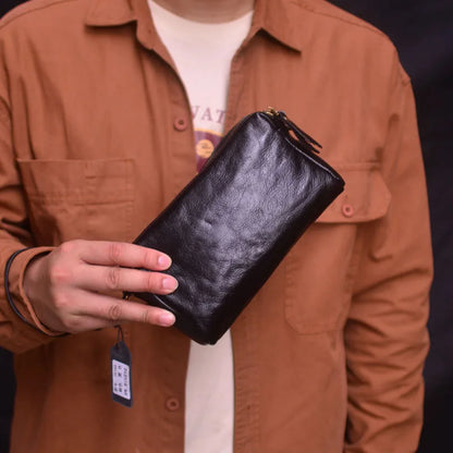 Gland TOO-Sac à bandoulière à double usage pour homme, style rétro, sac pour téléphone portable, utilisation professionnelle, marche en plein air