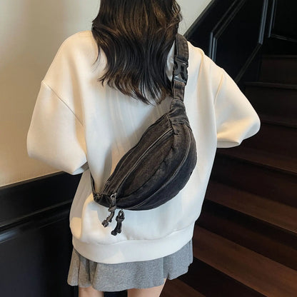 Sac banane jean
