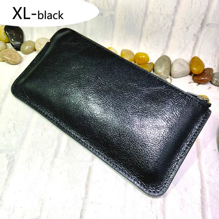 Pochette cuir ceinture