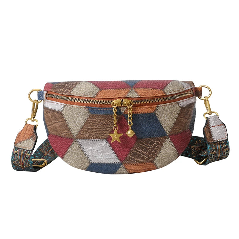 Sac banane patchwork