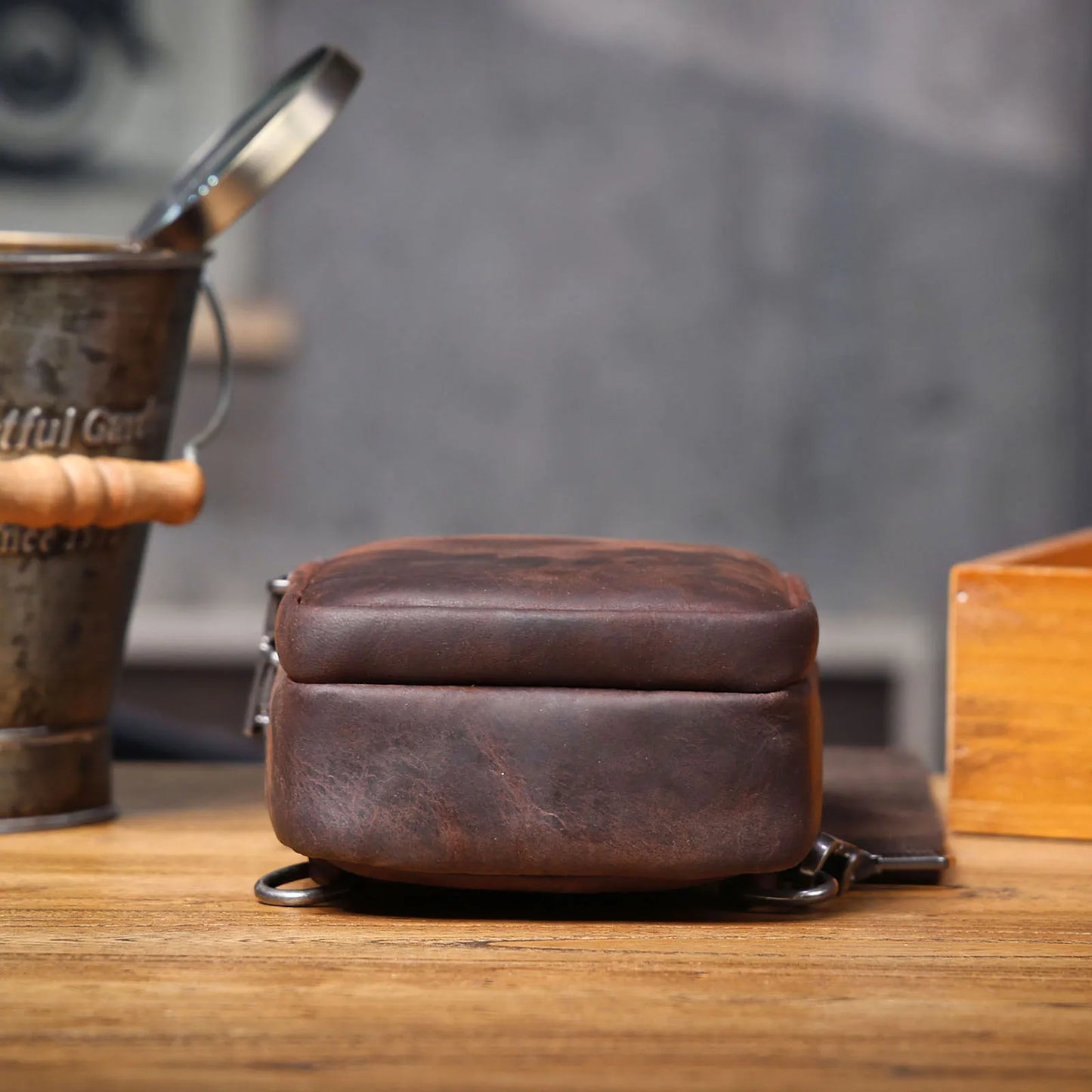 Pochette téléphone bandoulière homme