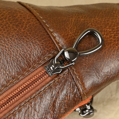 Sac banane homme cuir