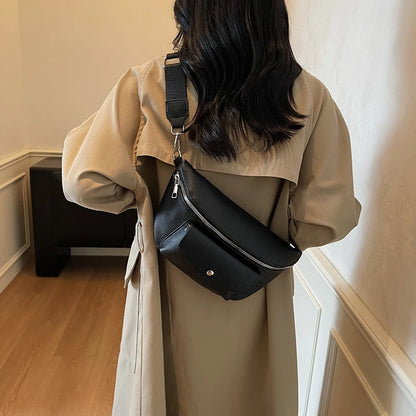 Sac banane avec poche devant