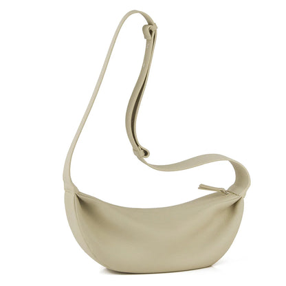 Sac à main banane cuir
