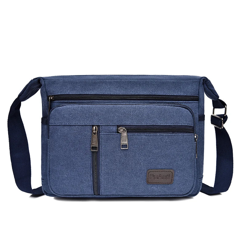 Hommes toile sacs à bandoulière fourre-tout décontracté voyage hommes sac à bandoulière de luxe sacs de messager mode haute qualité sac à main