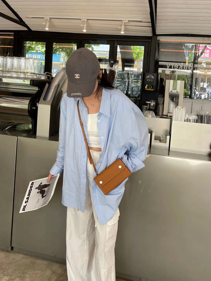 Sac à Main en Cuir group pour Femme, de Luxe, de Haute Qualité, EP Palmprint Cowhide Snap Wallet2024, 2024