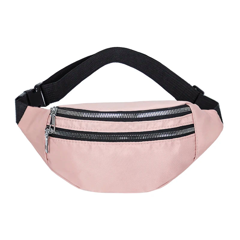 Sac banane multicolore