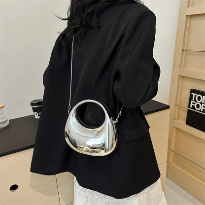sac de luxe femme pochette soirée femme sac a main femme luxe MOODS-Pochettes de soirée dorées pour femmes, sacs à main et sacs à main de créateurs de luxe, sac de poignet à poignée ronde, fête de mariage, 2024