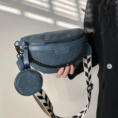 Sac banane femme fleuri