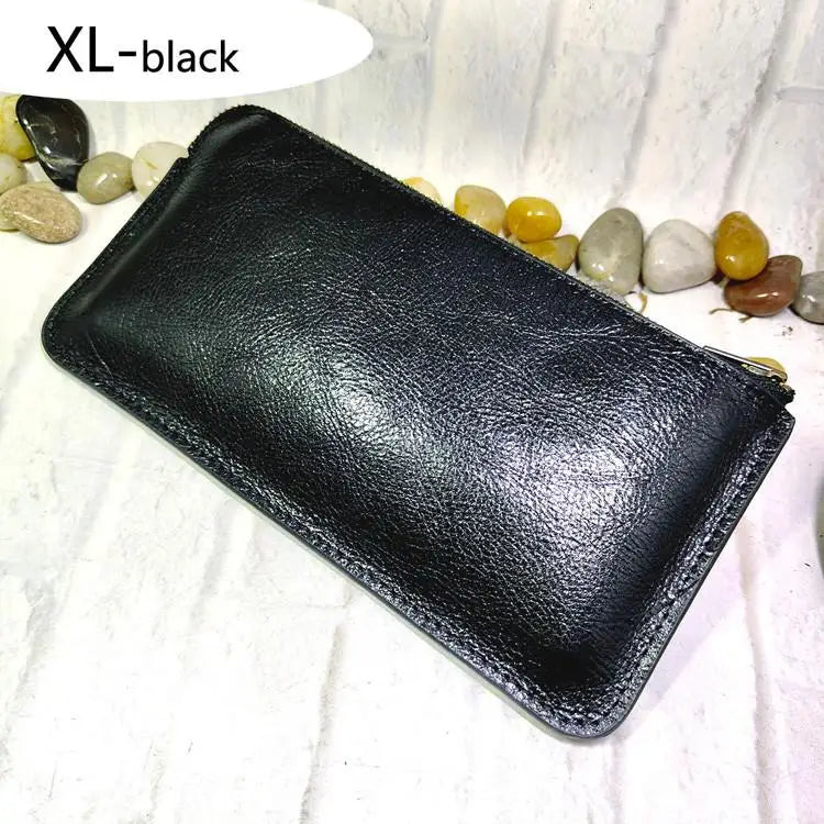 Pochette cuir ceinture