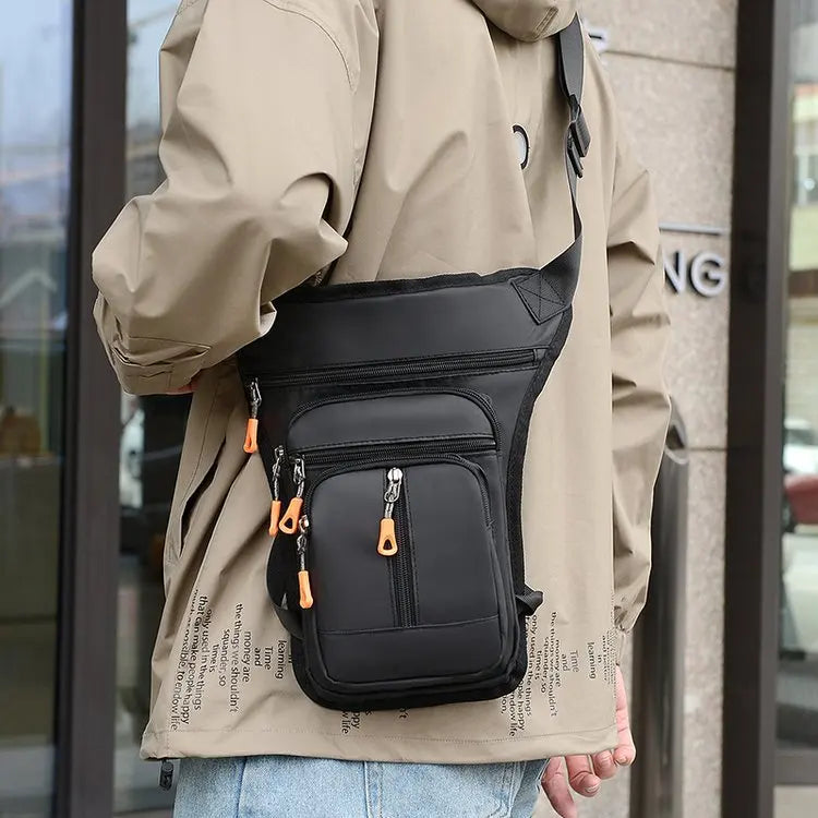 Sac de jambe moto homme