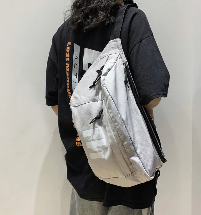 Sac banane oversize