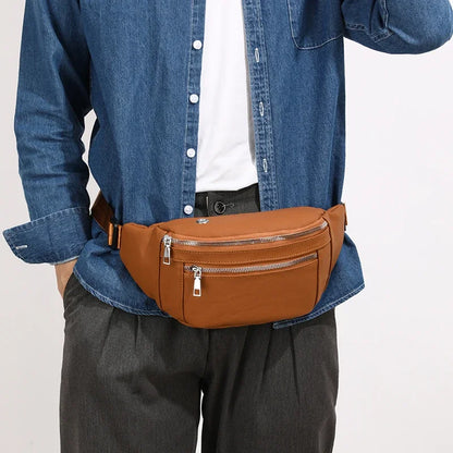 Sac poitrine homme cuir