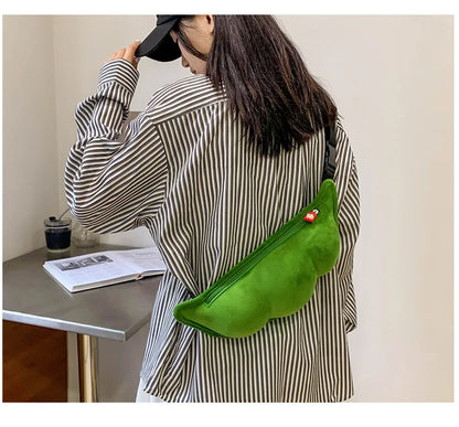 Sac banane vert