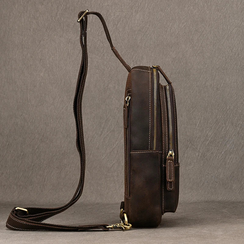 Sac banane cuir pour homme