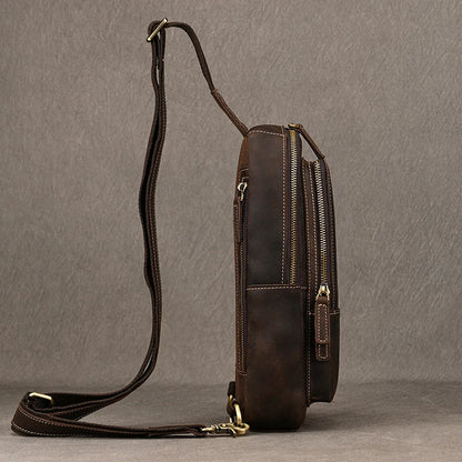 Sac banane cuir pour homme
