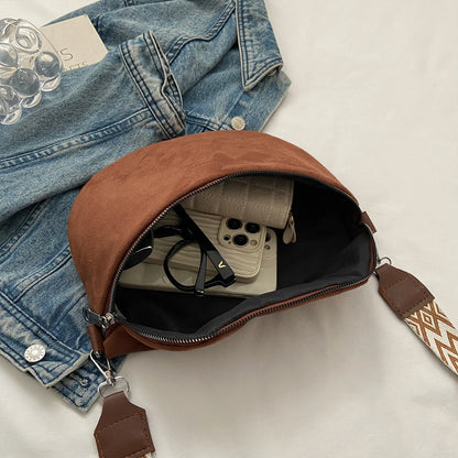 Sac banane en daim