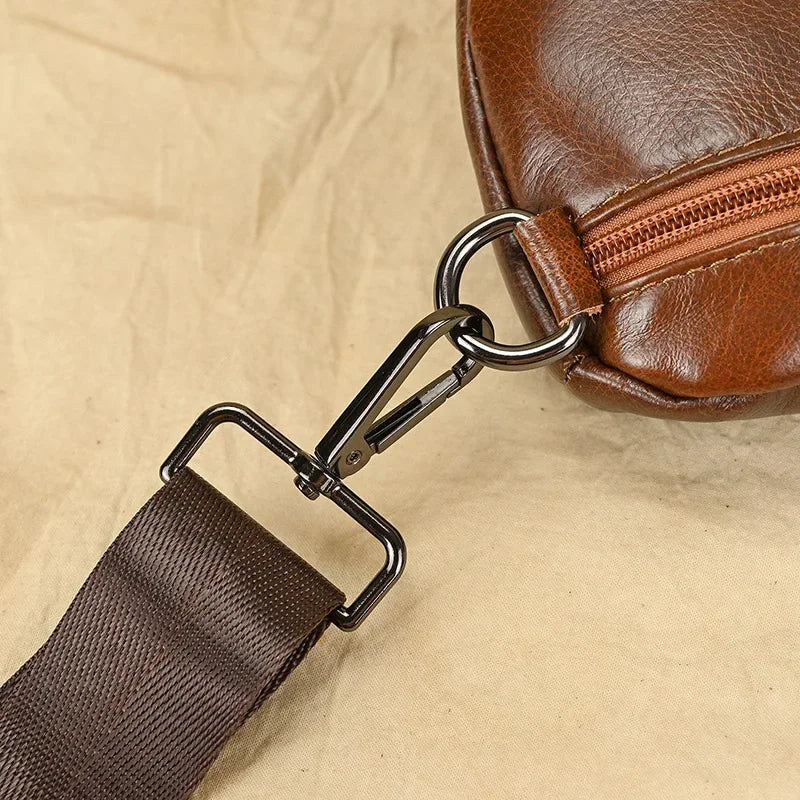 Sac banane homme cuir