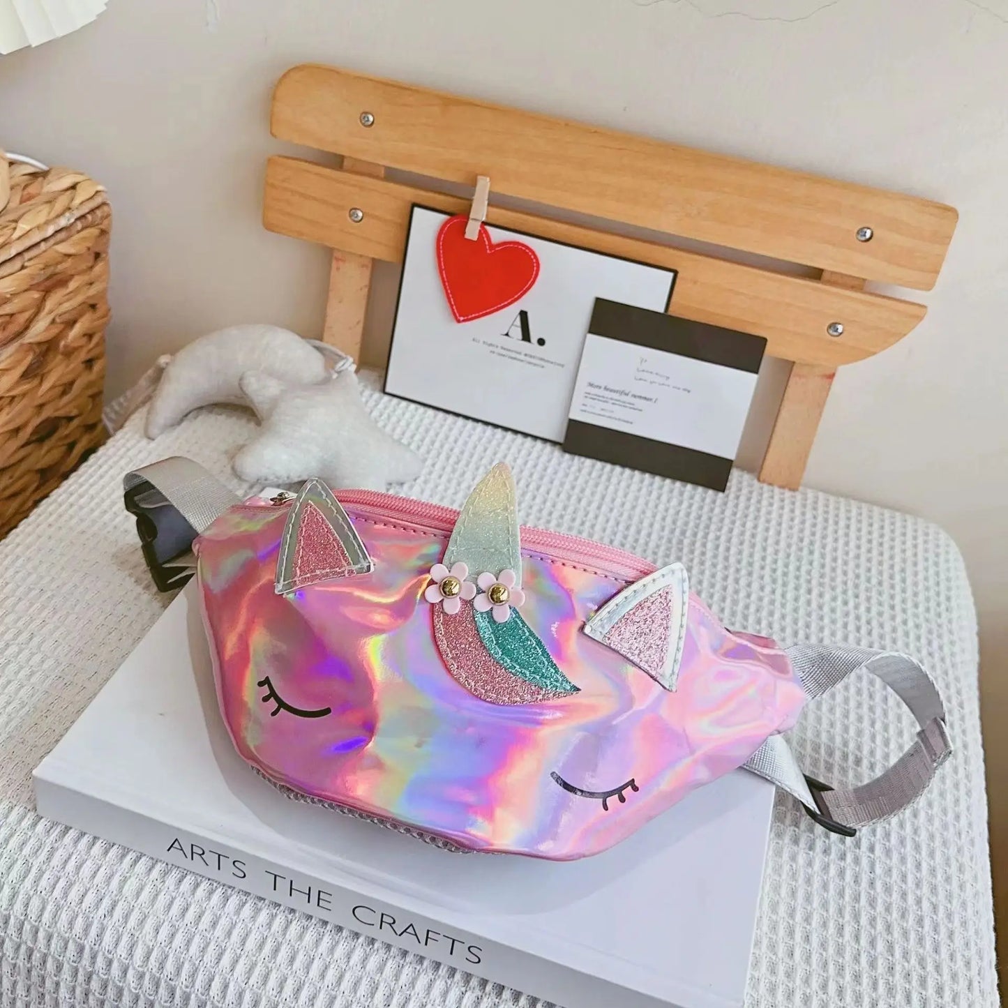 Sac banane licorne