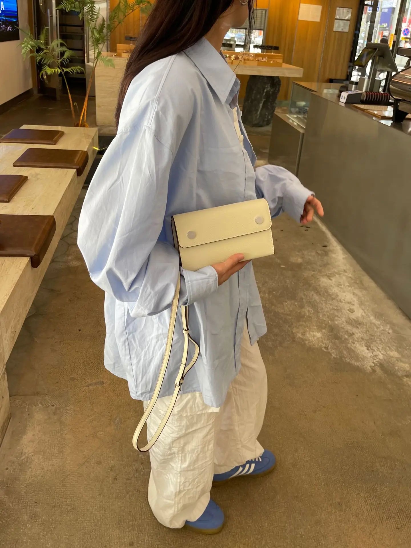 Sac à Main en Cuir group pour Femme, de Luxe, de Haute Qualité, EP Palmprint Cowhide Snap Wallet2024, 2024