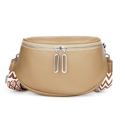 Sac banane femme cuir