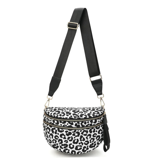 Sac bandoulière femme leopard