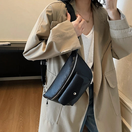 Sac banane avec poche devant