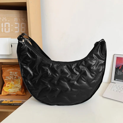 Sac demi-lune bandoulière